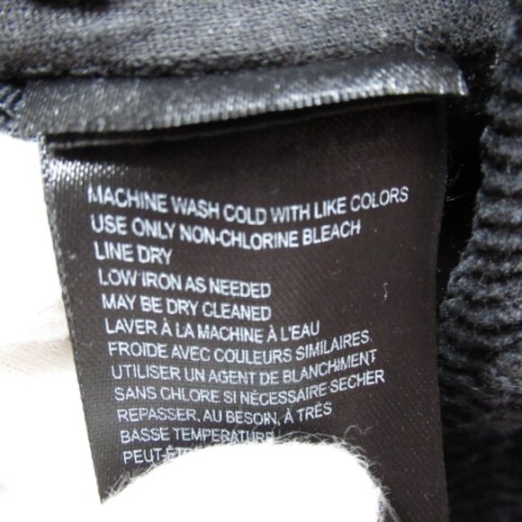 Anthropologie Maeve The Colette Cropped Wide Leg Corduroy Plaid Pants Black 27 - Picture 9 of 13